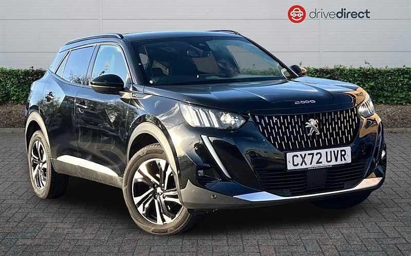 Black Used 2022 Peugeot 2008 GTi SUV | £15,799 (Fair price) - Image 1/4