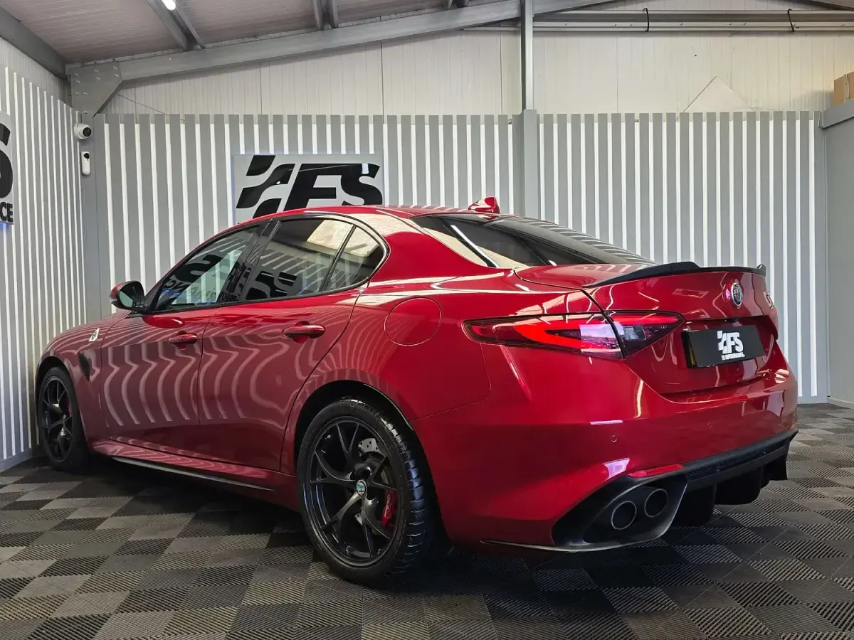 Used Alfa Romeo Giulia Saloon Quadrifoglio 510 HP (375 kW) 2018 Red Sedan