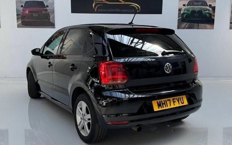 Used VW Polo Edition 90 HP (66 kW) 2017 Black Hatchback