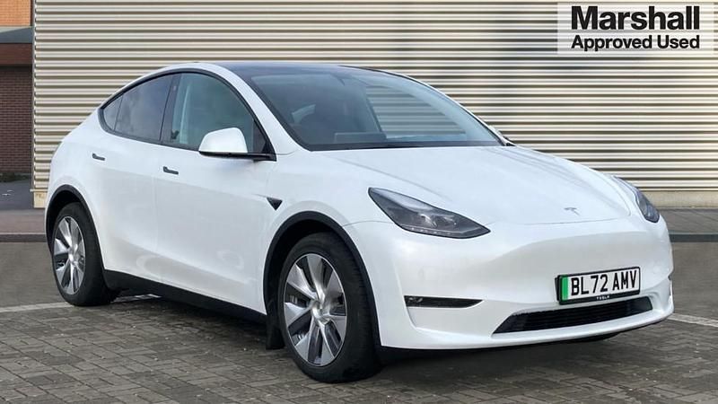 Used Tesla Model Y Long Range AWD 282 kW (384 HP) 2022 White SUV