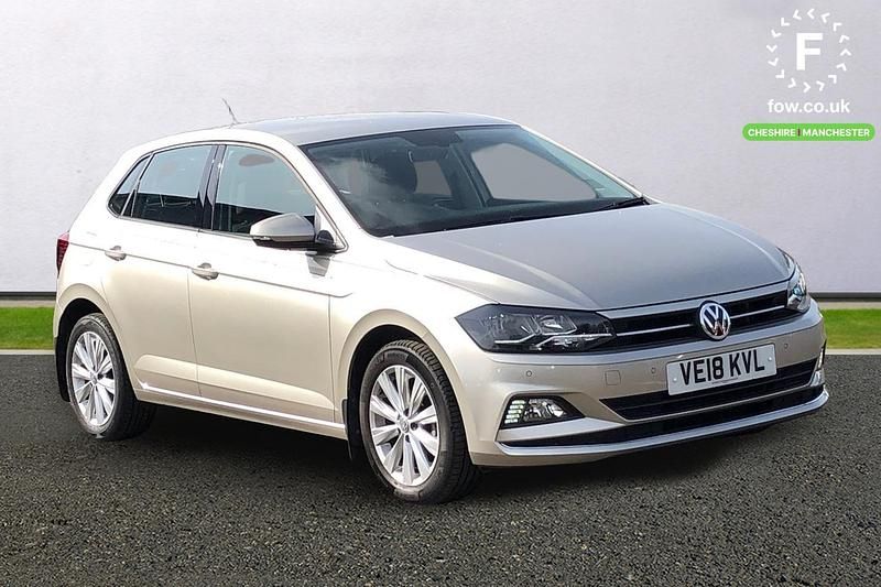 Used VW Polo SEL 2018 Silver Hatchback