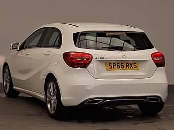 Used Mercedes A180 109 HP (80 kW) 2016 White Hatchback