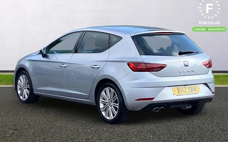 Used Seat Leon XCELLENCE 150 HP (110 kW) 2019 Silver Hatchback