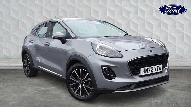 Silver Used 2022 Ford Puma Gen-E Titanium SUV | £15,295 (Good price) - Image 1/4