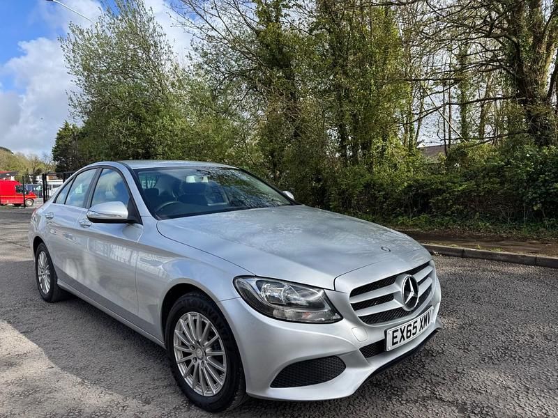 Begagnad Mercedes C200 SE 2015 Silver Sedan