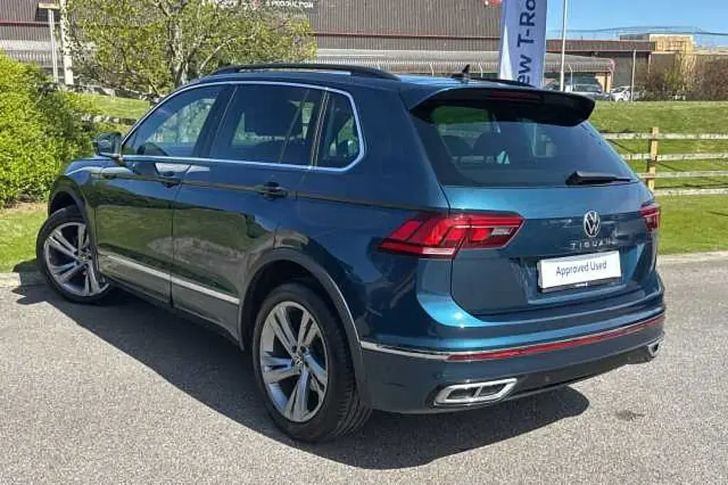Used VW Tiguan R-line Edition 150 HP (110 kW) 2023 Blue SUV