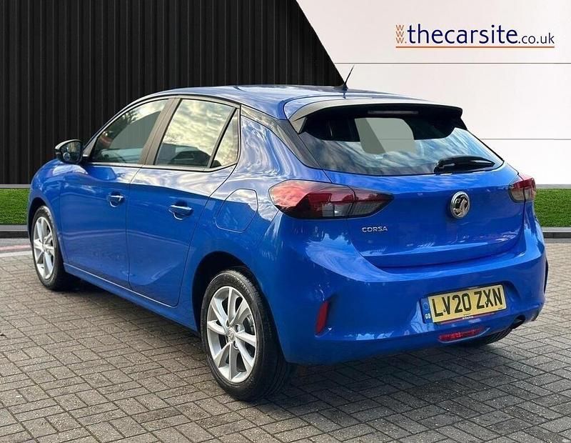 Used Vauxhall Corsa 75 HP (55 kW) 2020 Blue Hatchback