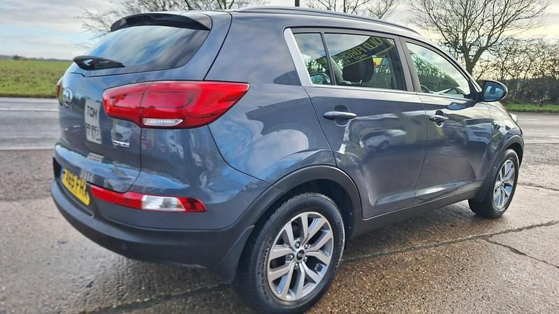 Used Kia Sportage 114 HP (83 kW) 2016 Blue SUV