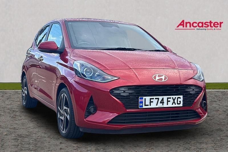 Red Used 2024 Hyundai i10 Premium Hatchback | £16,590 (Fair price) - Image 1/4