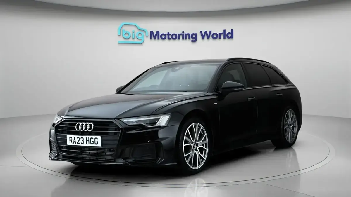 Used Audi A6 Black Edition 204 HP (150 kW) 2023 Black Estate