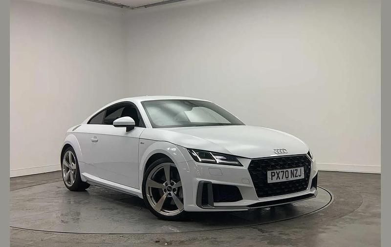 Used Audi TT S-Line 241 HP (177 kW) 2021 White Coupe