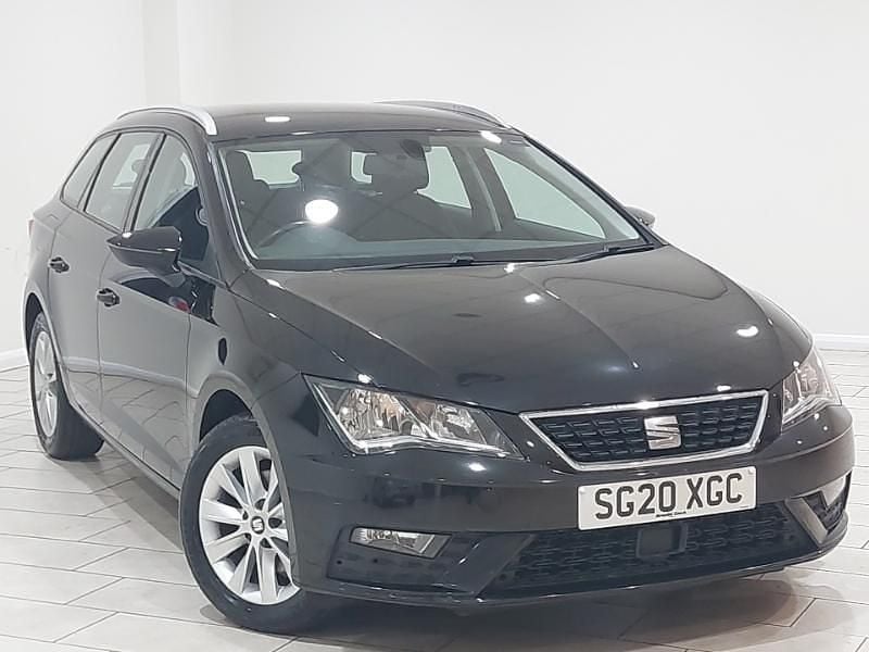 Used Seat Leon SE 115 HP (84 kW) 2020 Black Estate
