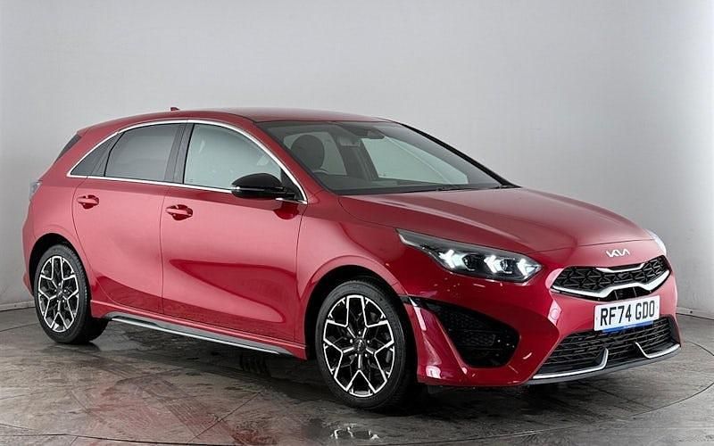Used Kia Ceed GT-Line 140 HP (102 kW) 2024 Red Hatchback