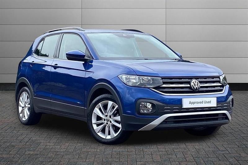 Used VW T-Cross SE 95 HP (69 kW) 2023 Blue SUV