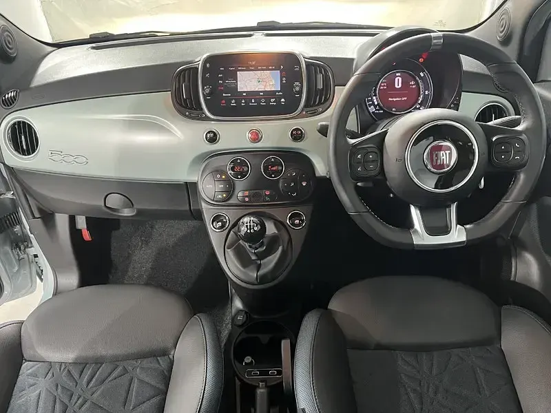 Used Fiat 500 Launch Edition 70 HP (51 kW) 2020 Green Hatchback