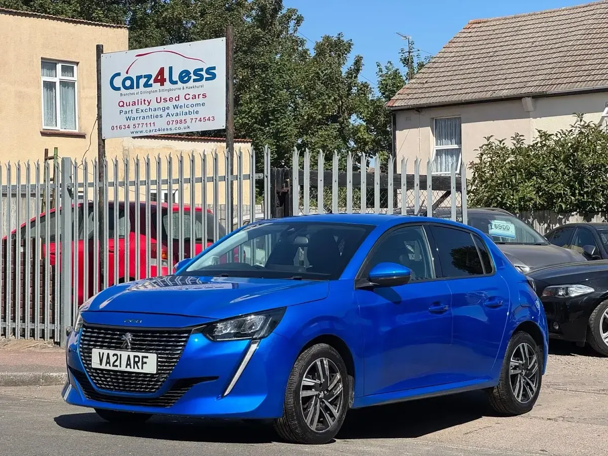 Used Peugeot 208 Allure 2021 Blue Hatchback