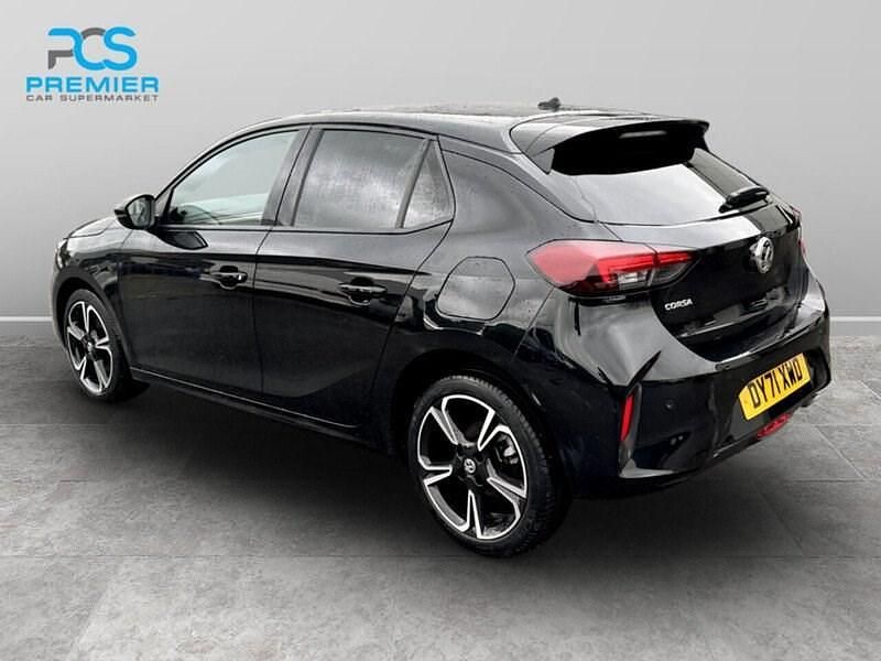 Used Vauxhall Corsa SRi 100 HP (73 kW) 2021 Black Hatchback