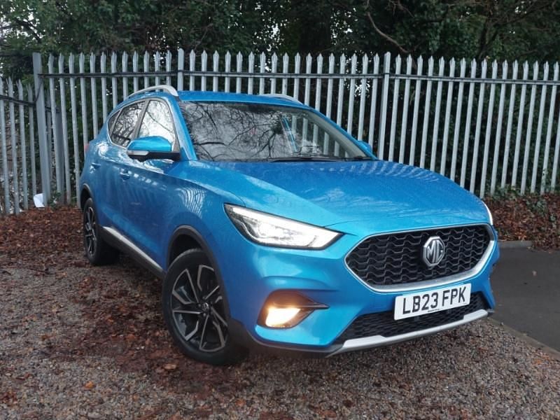 Blue Used 2023 MG ZS Exclusive Hatchback | £13,498 (Fair price) - Image 1/4