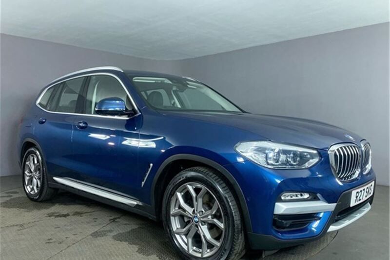 Blue Used 2018 BMW X3 xLine SUV | £22,999 (Super price) - Image 1/4