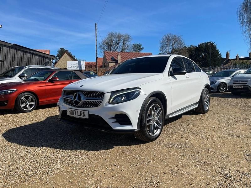 Used Mercedes GLC250 AMG Line Premium 2017 White Coupe