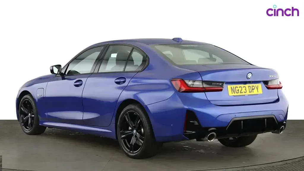 Used BMW 330e M Sport 292 HP (214 kW) 2023 Blue Sedan