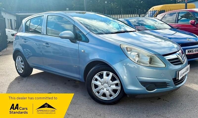 Blue Used 2008 Vauxhall Corsa Club Hatchback | £1,995 (A bit pricey) - Image 1/3
