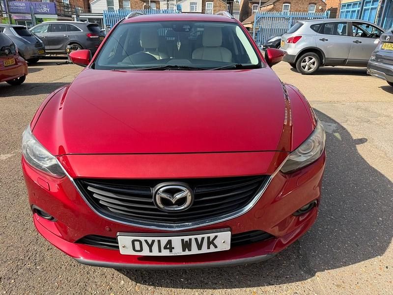 Usado Mazda 6 Inclusive 2014 Vermelho Carrinha