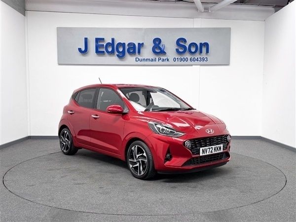 Red Used 2023 Hyundai i10 Premium Hatchback | £15,995 (Fair price) - Image 1/1
