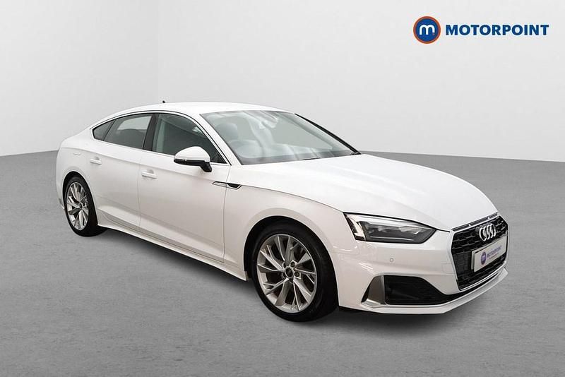 White Used 2023 Audi A5 Sport Coupe | £24,999 (Super price) - Image 1/4