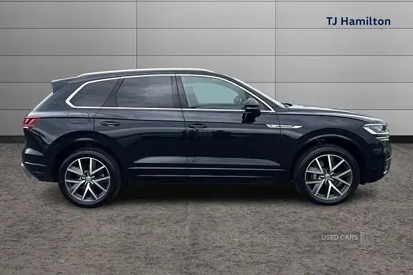 Used VW Touareg R-line 286 HP (210 kW) 2019 Blue SUV