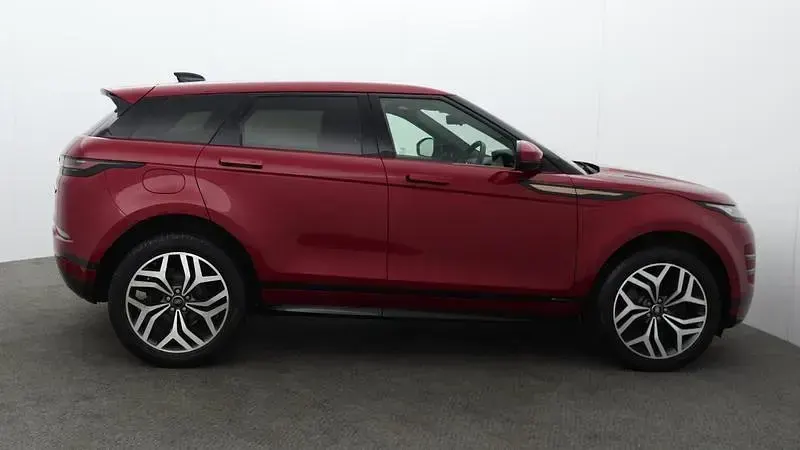 Used Land Rover Range Rover evoque HSE Dynamic 249 HP (183 kW) 2020 Red SUV