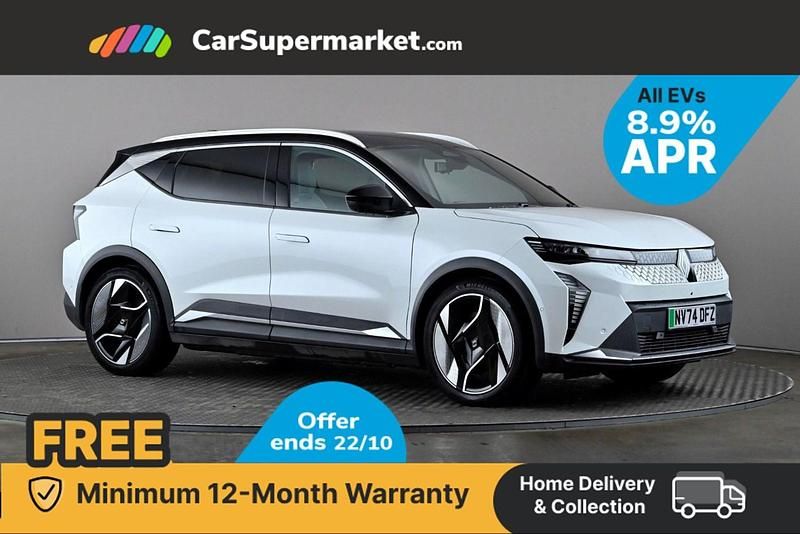 White/black Used 2025 Renault Scénic Iconic MPV | £29,197 (Good price) - Image 1/3
