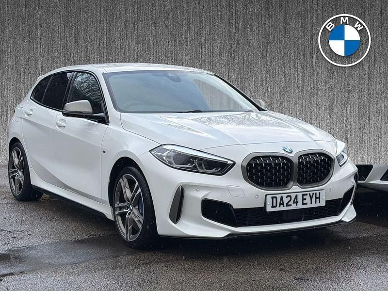 Used BMW M135 Shadowline 302 HP (222 kW) 2024 White Hatchback