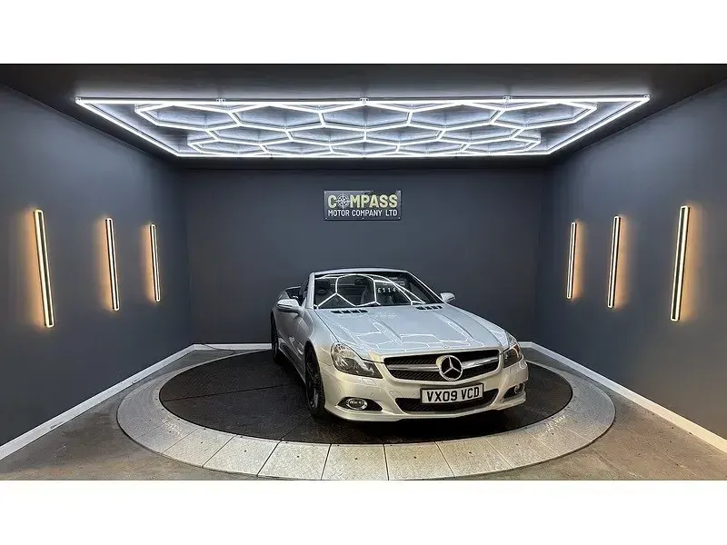 Used Mercedes SL350 315 HP (231 kW) 2009 Silver Cabriolet