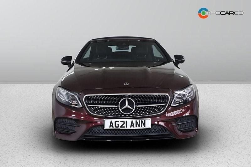 Used Mercedes E300 AMG line 2021 Red Cabriolet