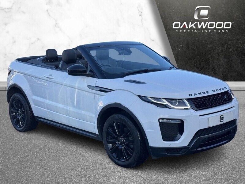 White Used 2018 Land Rover Range Rover evoque SE Dynamic Cabriolet | £18,995 (Fair price) - Image 1/4