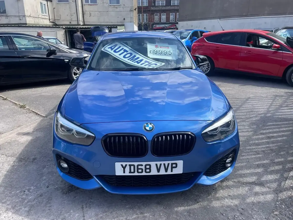 Used BMW 118 Efficient Dynamics 2018 Blue Hatchback