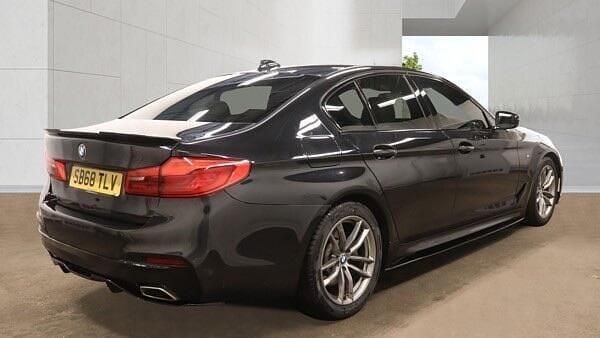 Used BMW 520 M Sport 2018 Black Sedan