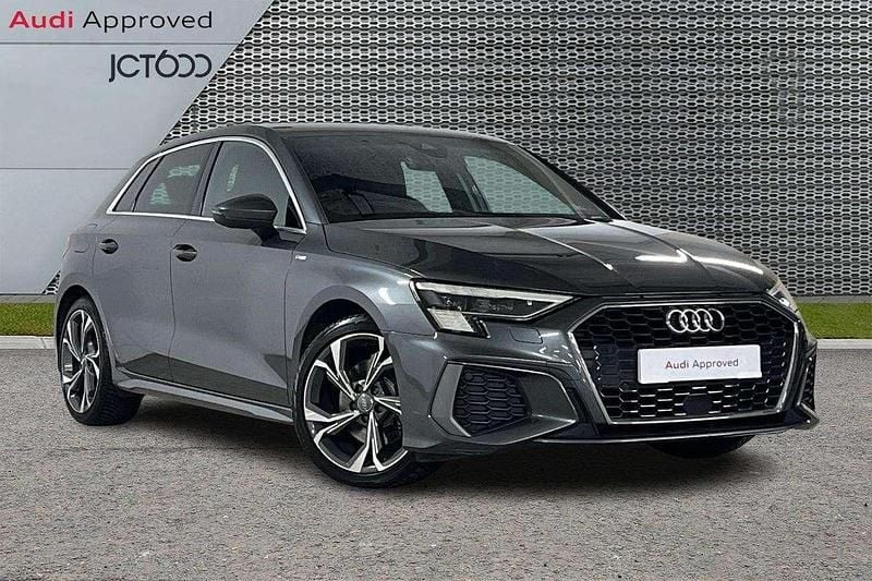 Grey Used 2020 Audi A3 S-Line Hatchback | £17,734 (Fair price) - Image 1/4