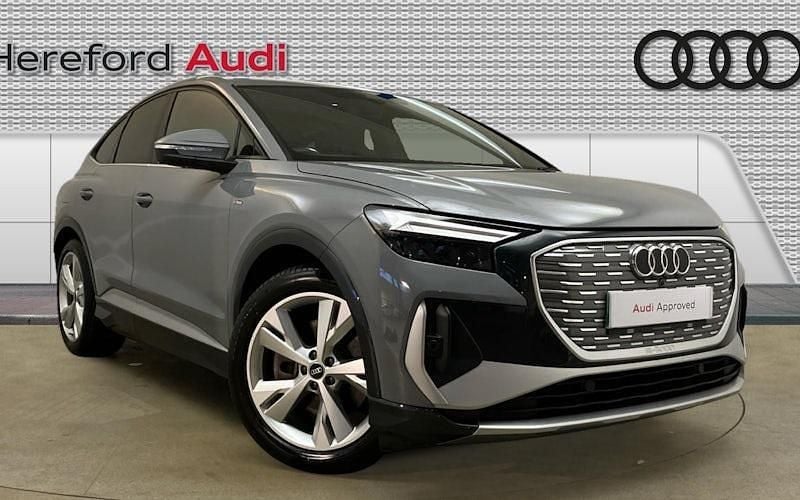 Used 2023 Audi Q4 Sportback e-tron S-Line SUV | £30,272 (Super price) - Image 1/4