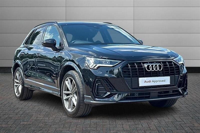 Mythos black Used 2022 Audi Q3 Black Edition SUV | £30,895 (Fair price) - Image 1/4