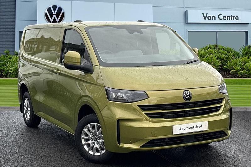 Green New 2025 VW Transporter Pro Van | £33,491 (Good price) - Image 1/4