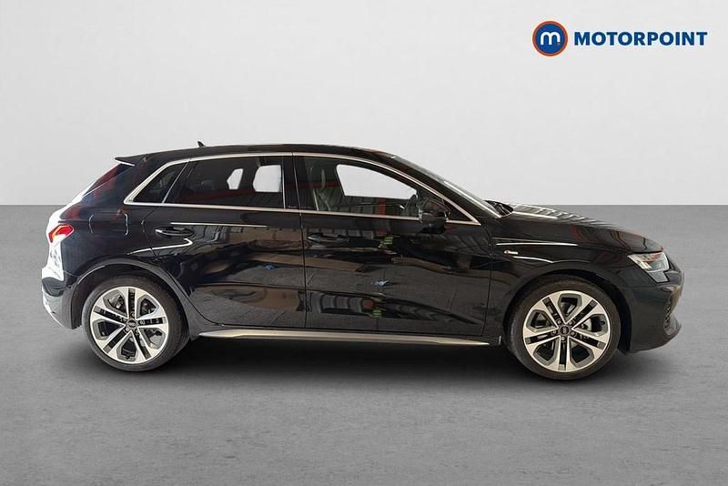 Used Audi A3 e-tron S-Line 2025 Black Hatchback
