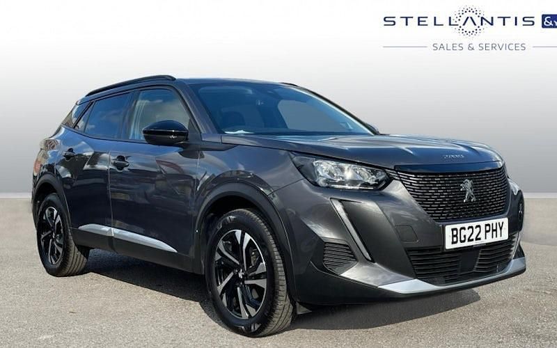 Grey Used 2022 Peugeot 2008 Allure Premium SUV | £15,895 (Fair price) - Image 1/4