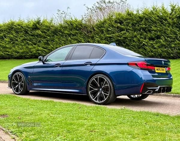 Used BMW 520 M Sport 2020 Blue Sedan