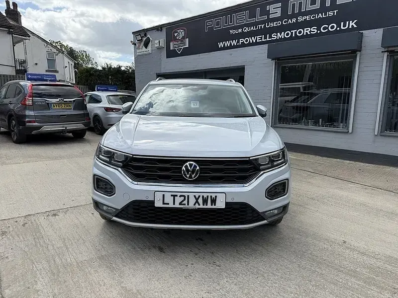 Used VW T-Roc SEL 150 HP (110 kW) 2021 Silver SUV