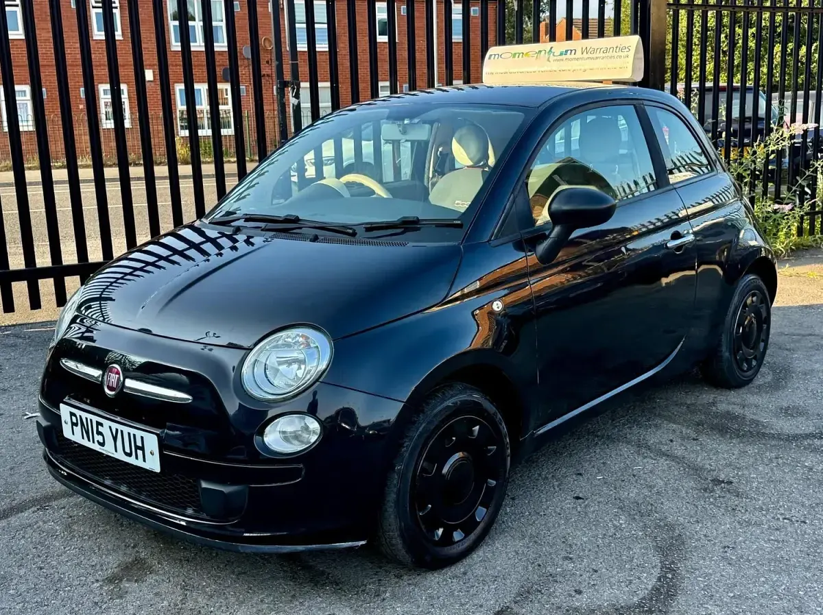 Used Fiat 500 Pop 69 HP (50 kW) 2015 Black Hatchback