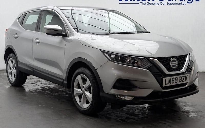 Silver Used 2019 Nissan Qashqai Acenta Premium SUV | £13,750 (Good price) - Image 1/4
