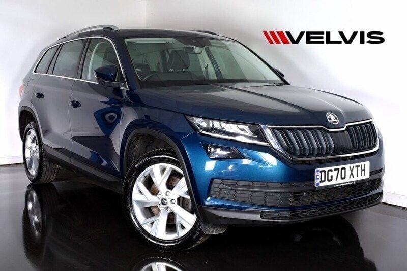Blue Used 2020 Skoda Kodiaq SUV | £16,433 (Good price) - Image 1/4