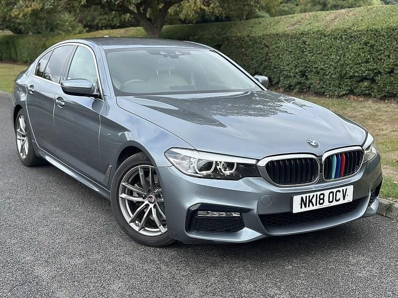 Blue Used 2018 BMW 520 M Sport Sedan | £13,490 (A bit pricey) - Image 1/4